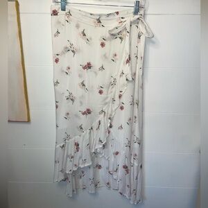 Hollister Full length floral skirt